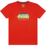 La Sportiva Kids Van T-Shirt für Kinder, 120, poppy