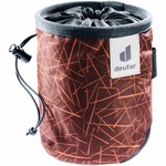 Deuter Gravity Chalk Bag I, redwood scratches / graphite