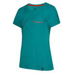 La Sportiva Women's Windy T-Shirt, XS, lagoon