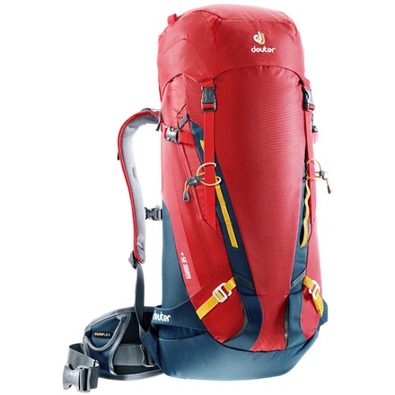 Der Deuter Guide 35 Plus ist ein idealer Rucksack für alpine Begehungen, Hochtouren, Klettersteige und zum Sportklettern und Wandern