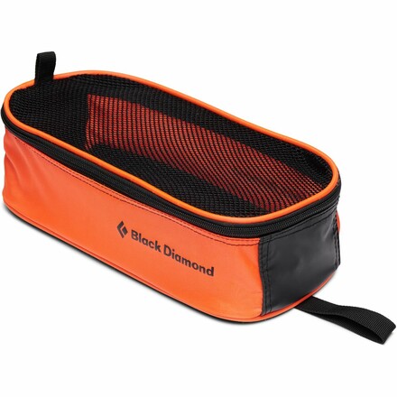 Die praktische und robuste Black Diamond Crampon Bag Steigeisentasche aus vinylbeschichtetem Nylon verstaut sicher deine Steigeisen. 