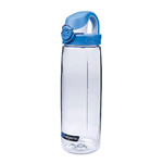 Nalgene Everyday OTF Trinkflasche, 0.7L, transparent/blau