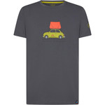 La Sportiva Cinquecento T-Shirt, S, carbon/kiwi