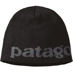 Patagonia Beanie Hat Mütze, logo belwe: black
