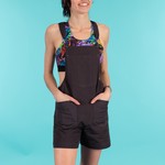 3RD Rock Women's Reese Dungarees Kletterhose, S, charcoal
