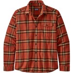 Patagonia Lightweight Fjord Flannel Shirt Langarmhemd, M, lawrence: hot ember