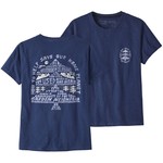 Patagonia Women's How to Save Responsibili-Tee T-Shirt, S, current blue