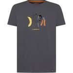 La Sportiva Breakfast T-Shirt, M, carbon/maple