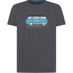 La Sportiva Van T-Shirt, M, carbon/topaz