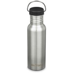 Klean Kanteen Classic Loop Cap Trinkflasche, 800ml, brushed stainless