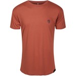 Rungne Sloper Tee Mens T-Shirt, S, red rock