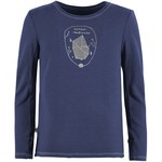 E9 B-LTR Langarmshirt für Kinder, 10 Jahre, vintage blue