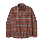 Patagonia Cotton in Conversion Lightweight Fjord Flannel Langarmshirt, XL, graft: sisu brown