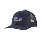 Patagonia P-6 Logo Trucker Hat Basecap, navy blue