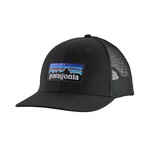 Patagonia P-6 Logo Trucker Hat Basecap, black