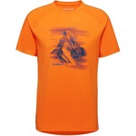 Mammut Mountain T-Shirt Hörnligrat, S, dark tangerine