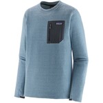 Patagonia R1 Air Crew Pullover, S, light plume grey