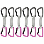 Mammut Workhorse Keylock Quickdraw Express Set, 12cm, grey-pink, 6er Pack