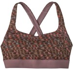 Patagonia Women's Switchback Sports Bra, M, intertwined hands/evening mauve