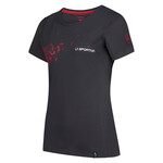 La Sportiva Women's Windy T-Shirt, S, carbon