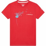La Sportiva Kids Windy T-Shirt für Kinder, 110, hibiscus
