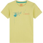 La Sportiva Kids Windy T-Shirt für Kinder, 140, green banana