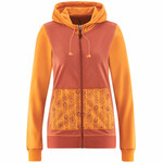Red Chili Women's Bege Zip Hoody, L, red wood