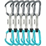 Edelrid Pure Wire Set Sixpack Express-Set, 10cm, slate-icemint, 6er Pack