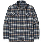 Patagonia Organic Cotton Midweight Fjord Flannel Langarmshirt, S, fields/new navy