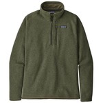 Patagonia Better Sweater 1/4 Zip Fleecepullover, L, industrial green