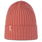Buff Knitted Hat Strickmütze, norval crimson