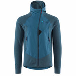 Klättermusen Hugin Zip Hoodie Midlayer Jacket, S, monkshood blue