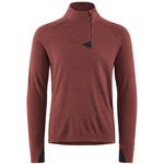 Klättermusen Huge Half Zip Sweater Pullover, L, madder red