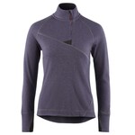 Klättermusen Women’s Huge Half Zip Sweater Pullover, S, purple stone