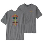 Patagonia Fitz Roy Wild Responsibili-Tee T-Shirt, XS, gravel heather