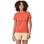 Patagonia Women’s Cap Cool Daily Graphic T-Shirt, S, unity fitz / pimento red x-dye