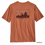 Patagonia '73 Skyline Organic T-Shirt, S, sienna clay