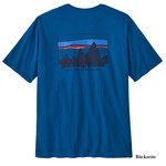 Patagonia '73 Skyline Organic T-Shirt, S, endless blue