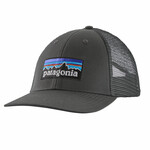 Patagonia P-6 Logo LoPro Trucker Hat Basecap, forge grey