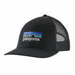 Patagonia P-6 Logo LoPro Trucker Hat Basecap, black