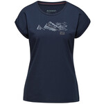 Mammut Women's Mountain T-Shirt Finsteraarhorn, S, marine