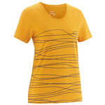 Edelrid Women's Highball T-Shirt, S, yellow curry