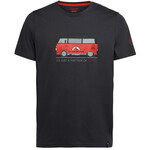La Sportiva Van T-Shirt, S, carbon/cherry tomato
