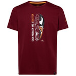 La Sportiva Solution T-Shirt, S, sangria