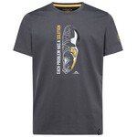 La Sportiva Solution T-Shirt, S, carbon/yellow