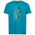La Sportiva Solution T-Shirt, S, tropic blue