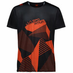 La Sportiva Comp T-Shirt, S, black/cherry tomato