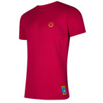 La Sportiva Climbing on the Moon T-Shirt, S, fuchsia/giallo