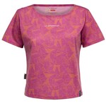 La Sportiva Women’s Dimension T-Shirt, S, springtime/cherry tomato