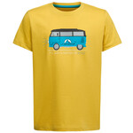 La Sportiva Kids Van T-Shirt für Kinder, 130, bamboo